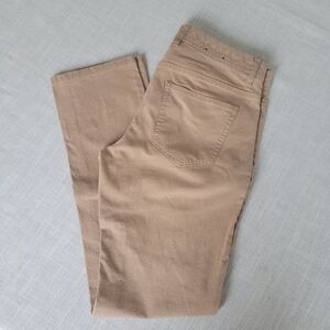 Rw&Co Slim Fit 5 Pocket Pants Tan